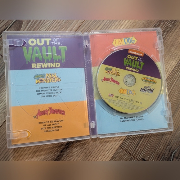 Nickelodeon: Out of The Vault Rewind DVD 2018 Cat Dog Wild Thornberrys Etc.. - Picture 3 of 4